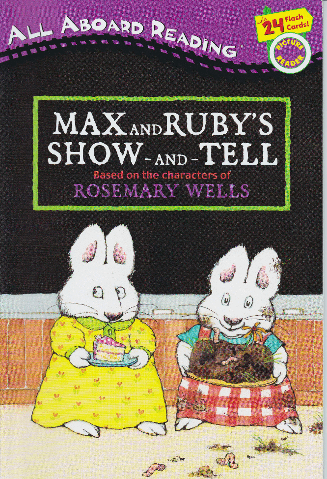 早教英语绘本Max_and_Ruby_Show-and-Tell(清晰打印版).pdf，第1页预览