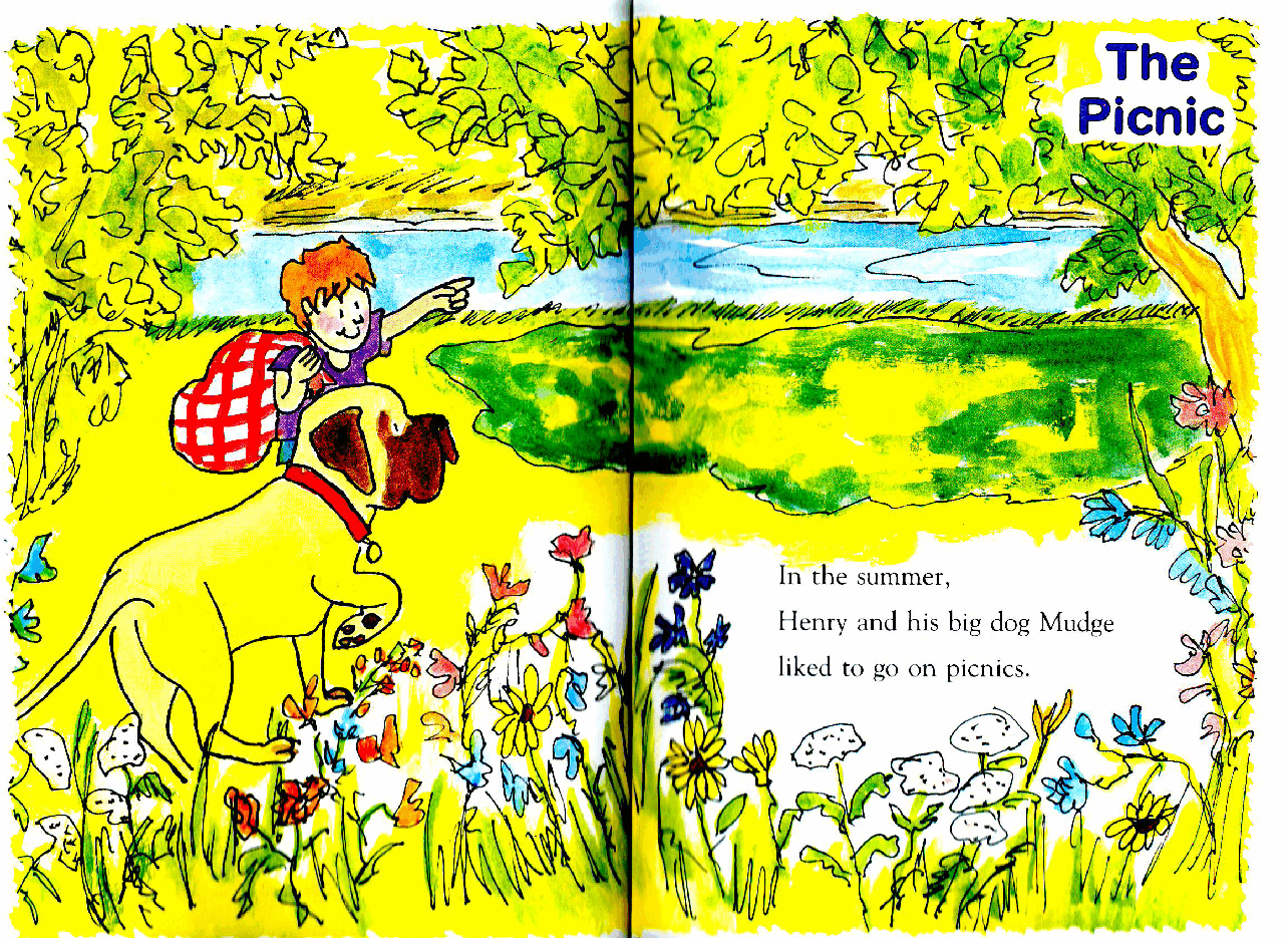 早教英语绘本03 Henry and Mudge in the Green Time (1987).pdf，第4页预览