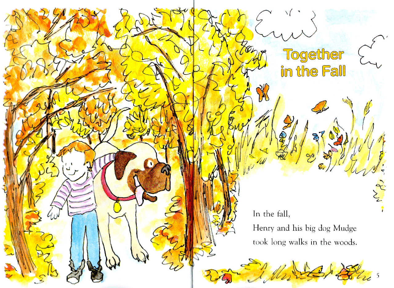 早教英语绘本04 Henry and Mudge Under the Yellow Moon (1987).pdf，第4页预览