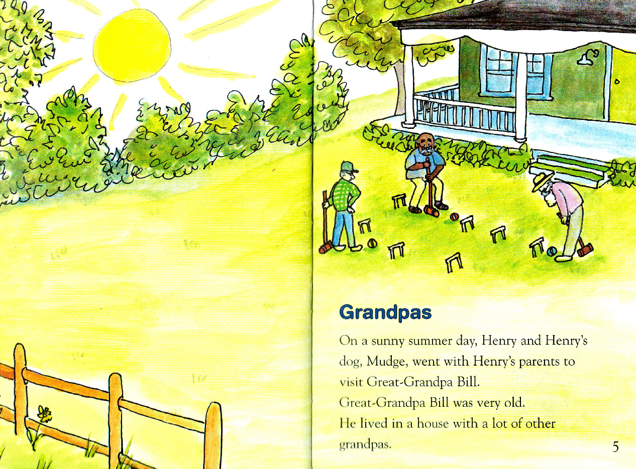 早教英语绘本26 Henry and Mudge and the Great Grandpas (April 2005).pdf,第4页预览