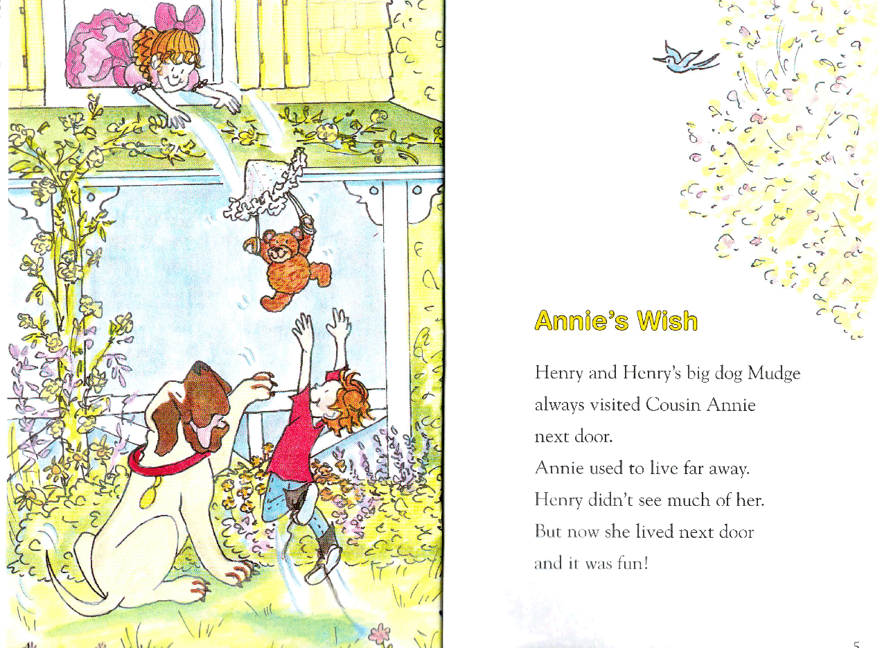 早教英语绘本20 Henry and Mudge and Annie s Perfect Pet (February 2001).pdf,第4页预览