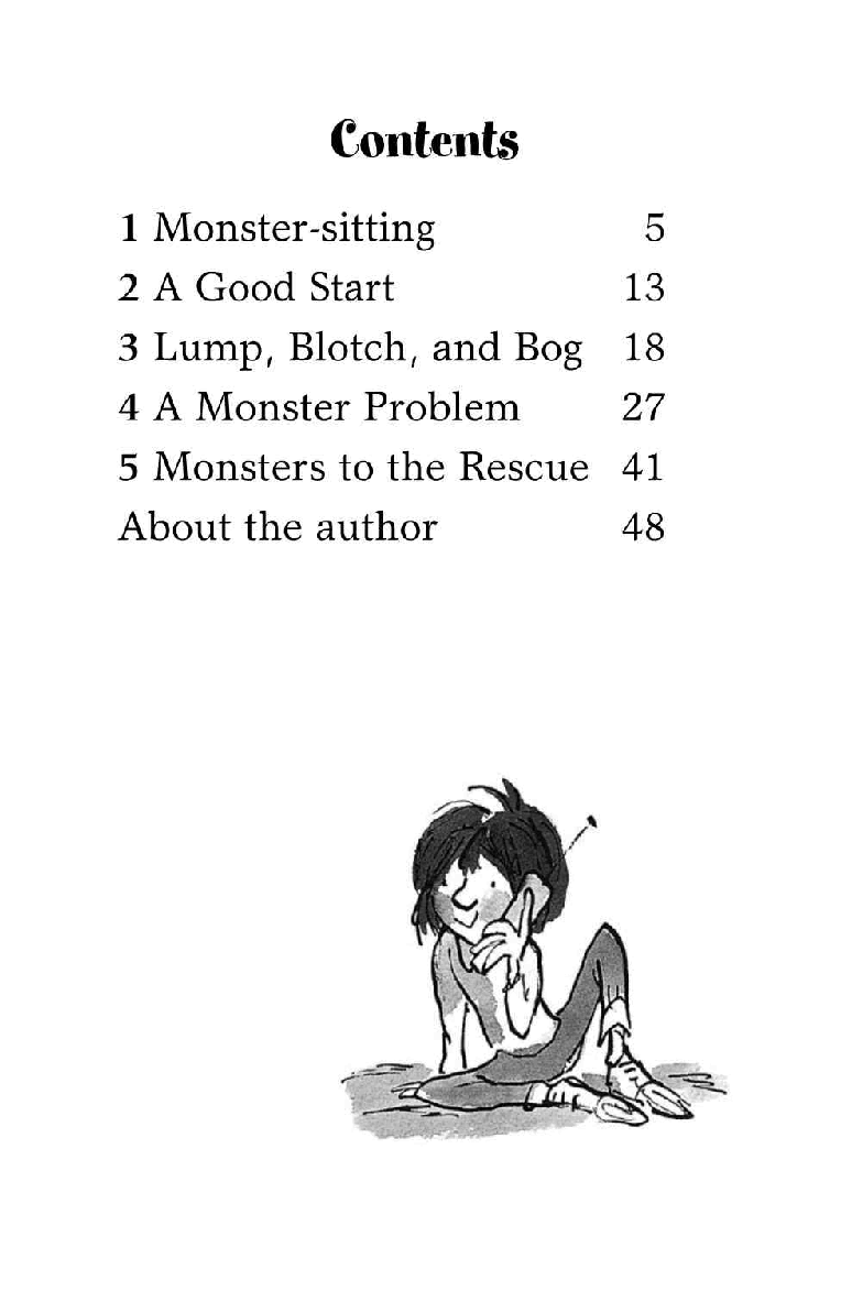 英语绘本牛津阅读Nelly the Monster Sitter.pdf,第4页预览