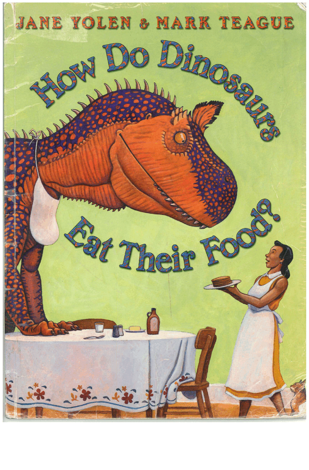 英语绘本28 How Do Dinosaurs Eat Their Food.pdf，第1页预览