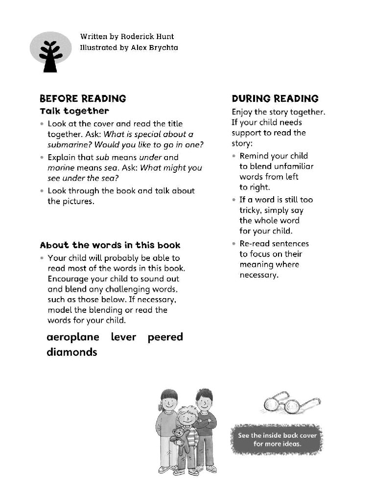 英语绘本牛津阅读Submarine Adventure.pdf，第2页预览