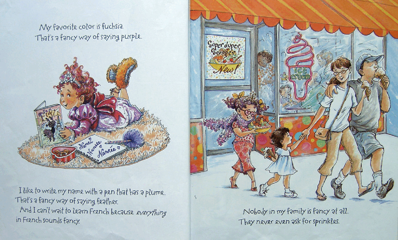 英语启蒙绘本阅读26 fancy nancy.pdf,第4页预览
