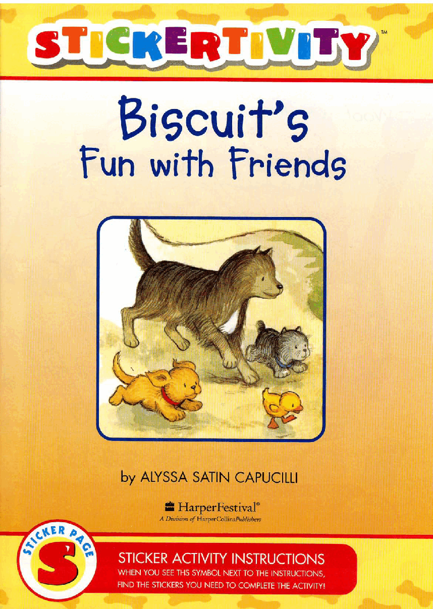 早教英语绘本Biscuit's Fun with Friends.pdf，第3页预览