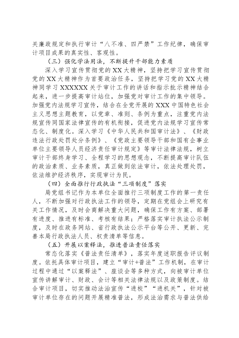 (5篇)审计局2023年度工作总结汇编.docx,第3页预览