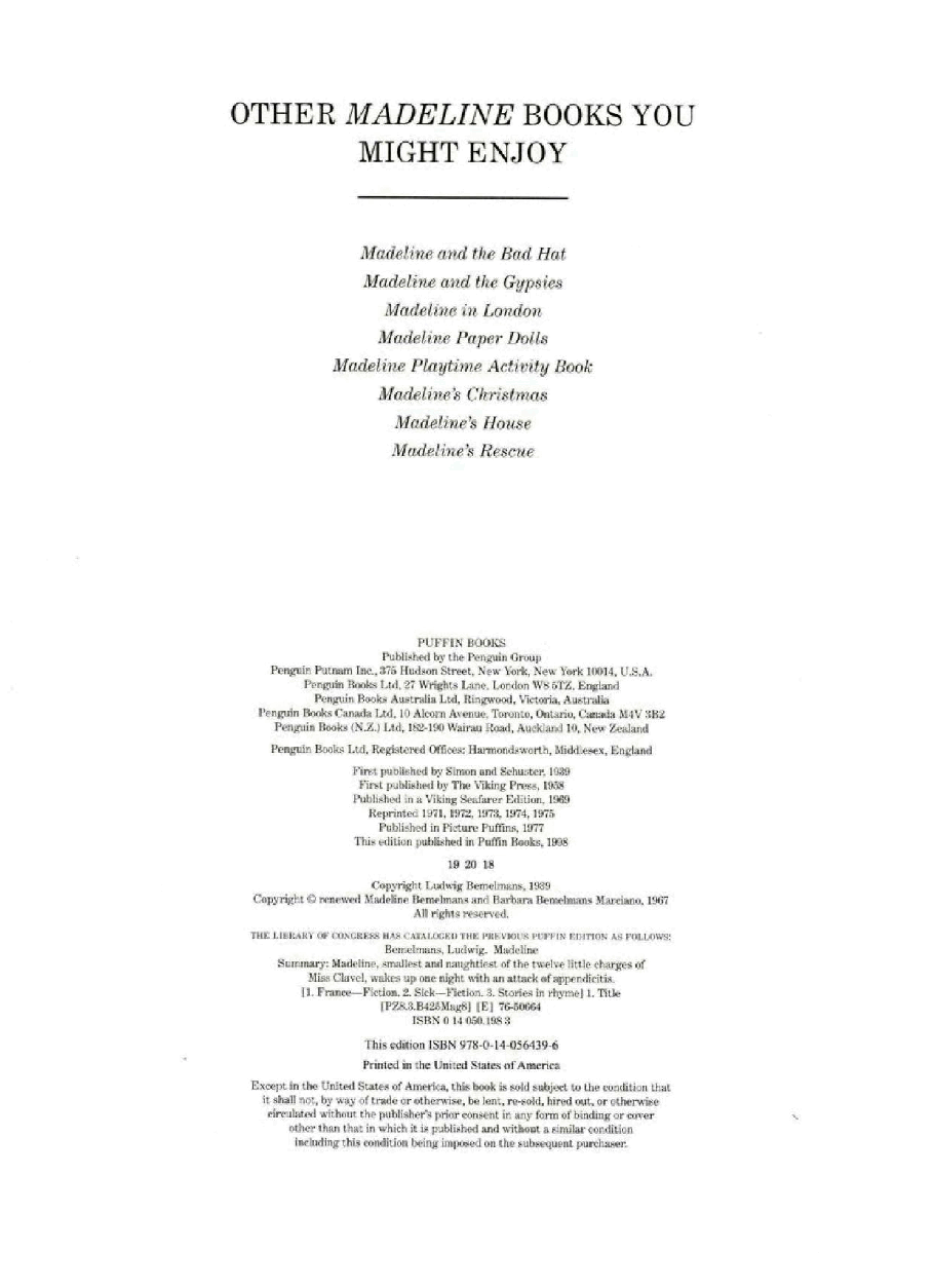 英语绘本Madeline文字加深图片饱和.pdf,第4页预览