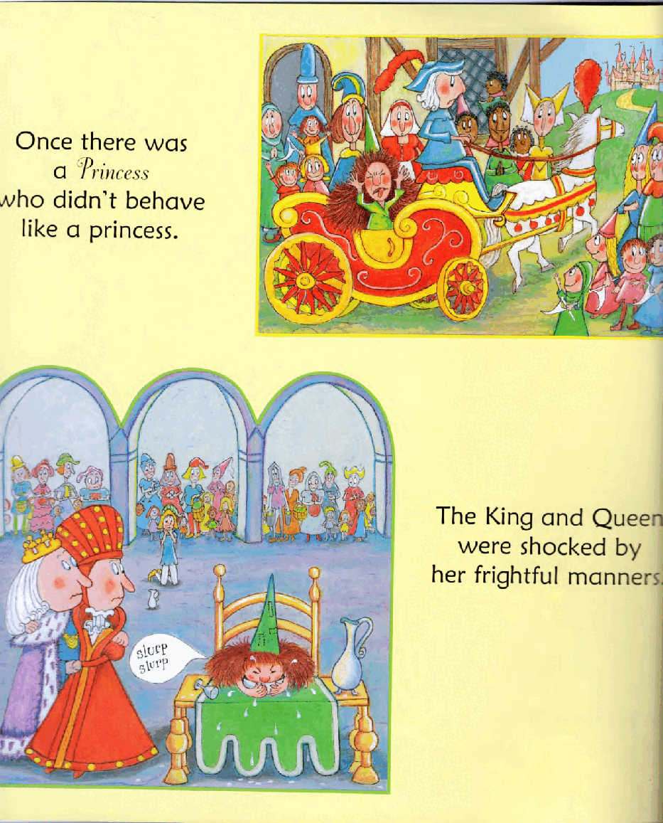 英语绘本The Princess and the Dragon.pdf,第4页预览