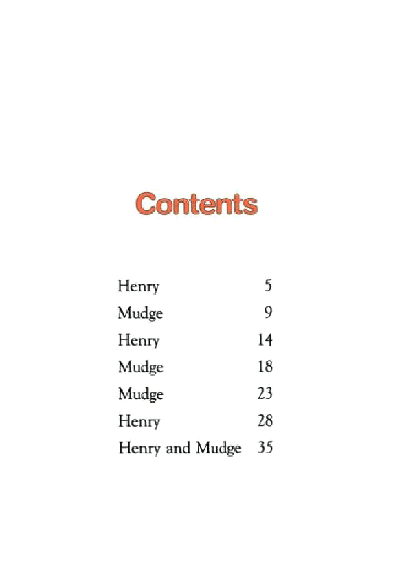 早教英语绘本01 Henry and Mudge The First Book of Their Adventures (1987).pdf，第3页预览