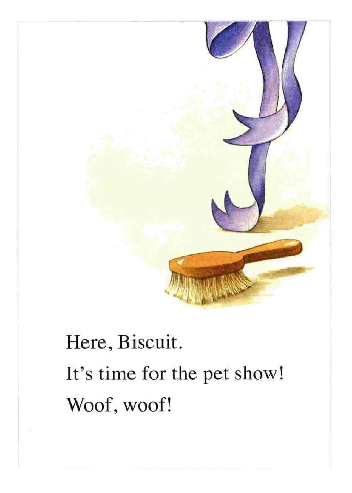 早教英语绘本Biscuit Wins a Prize.pdf，第3页预览