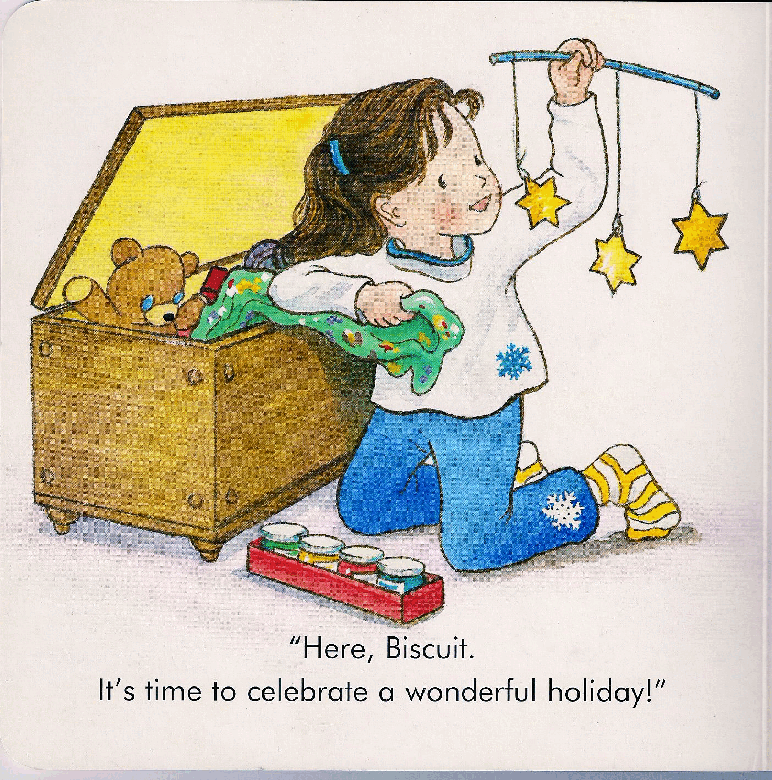 早教英语绘本Biscuit's Hanukkah.pdf,第2页预览