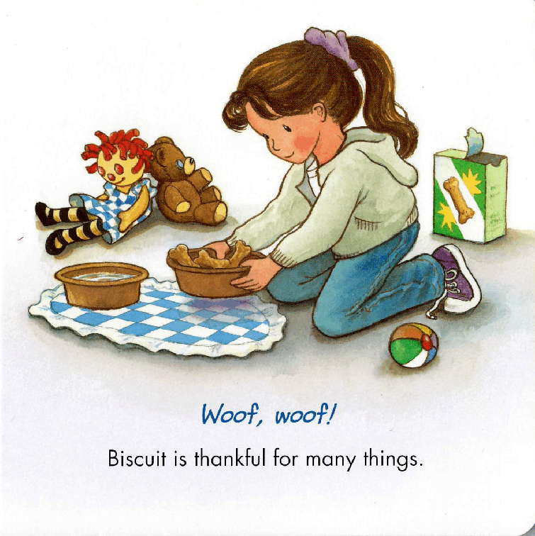 早教英语绘本Biscuit Is Thankful.pdf，第3页预览