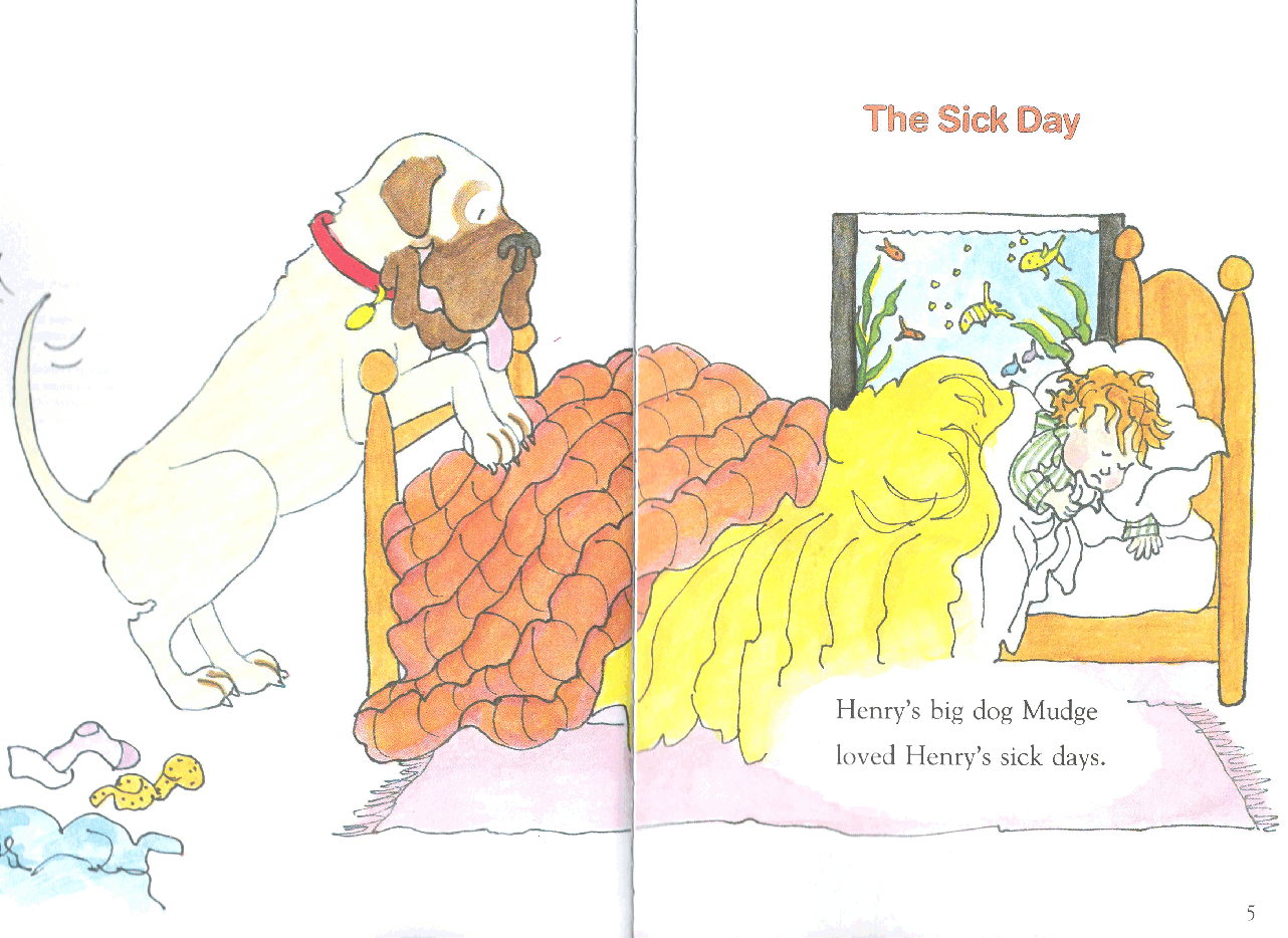 早教英语绘本07 Henry and Mudge Get the Cold Shivers (1989).pdf,第4页预览