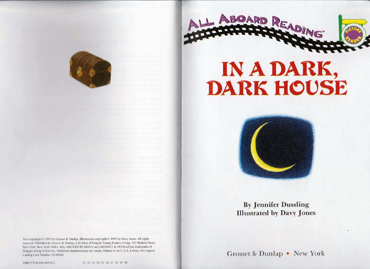 早教英语绘本In_a_Dark,_Dark_House(高清晰打印版）.pdf，第2页预览