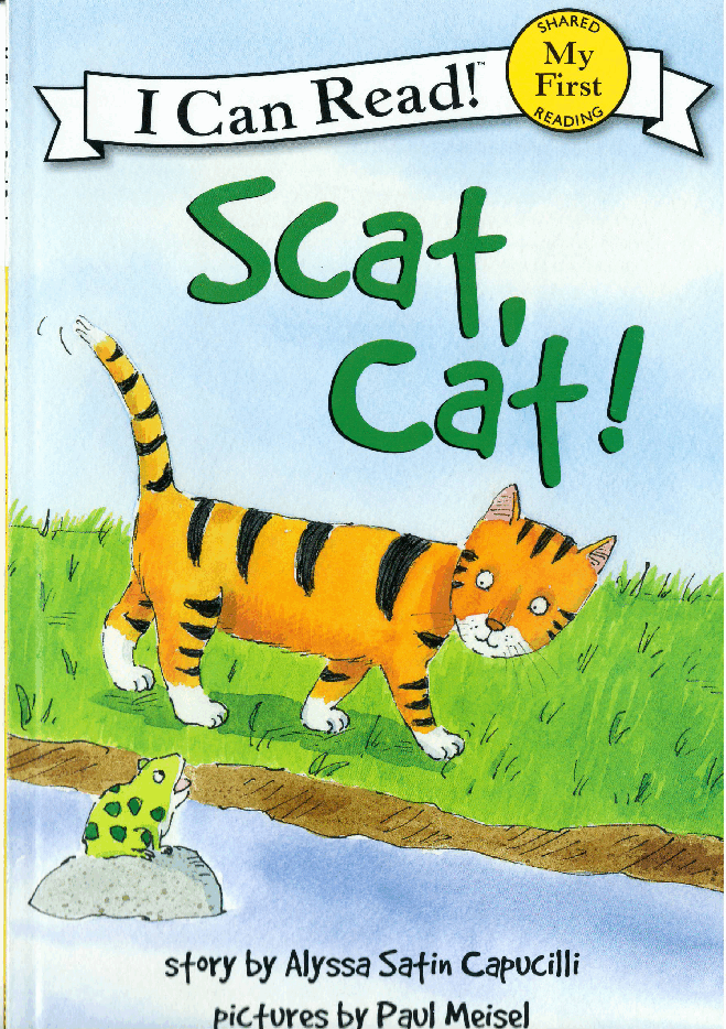 早教英语绘本Scat Cat.pdf,第1页预览
