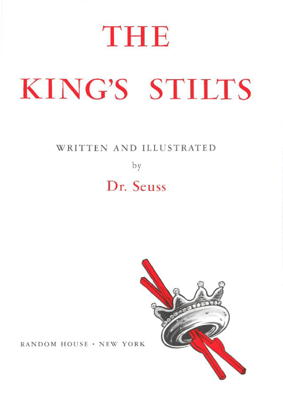 英语绘本1939 - The King's Stilts - Dr. Seuss.pdf,第3页预览
