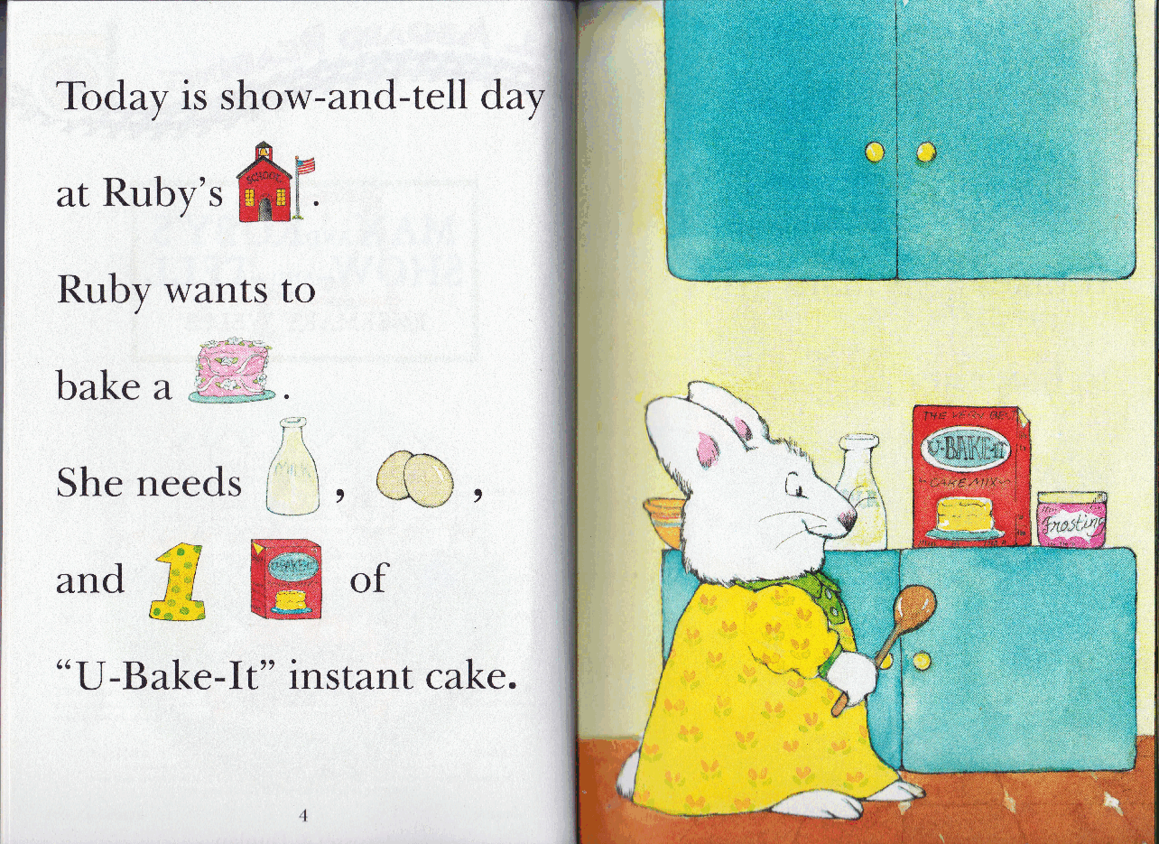 早教英语绘本Max_and_Ruby_Show-and-Tell(清晰打印版).pdf，第3页预览