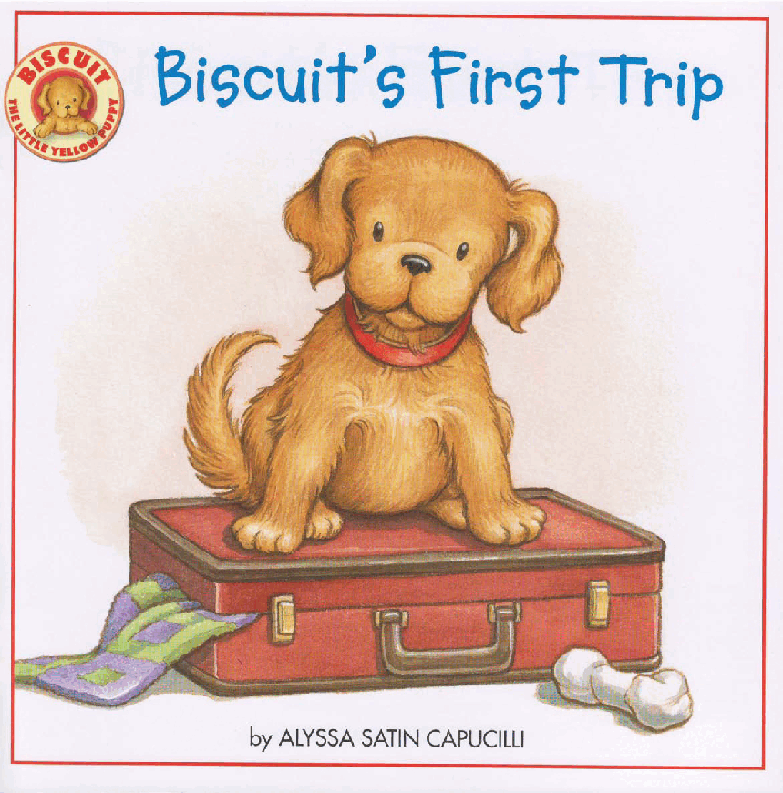 早教英语绘本Biscuit's First Trip.pdf,第1页预览