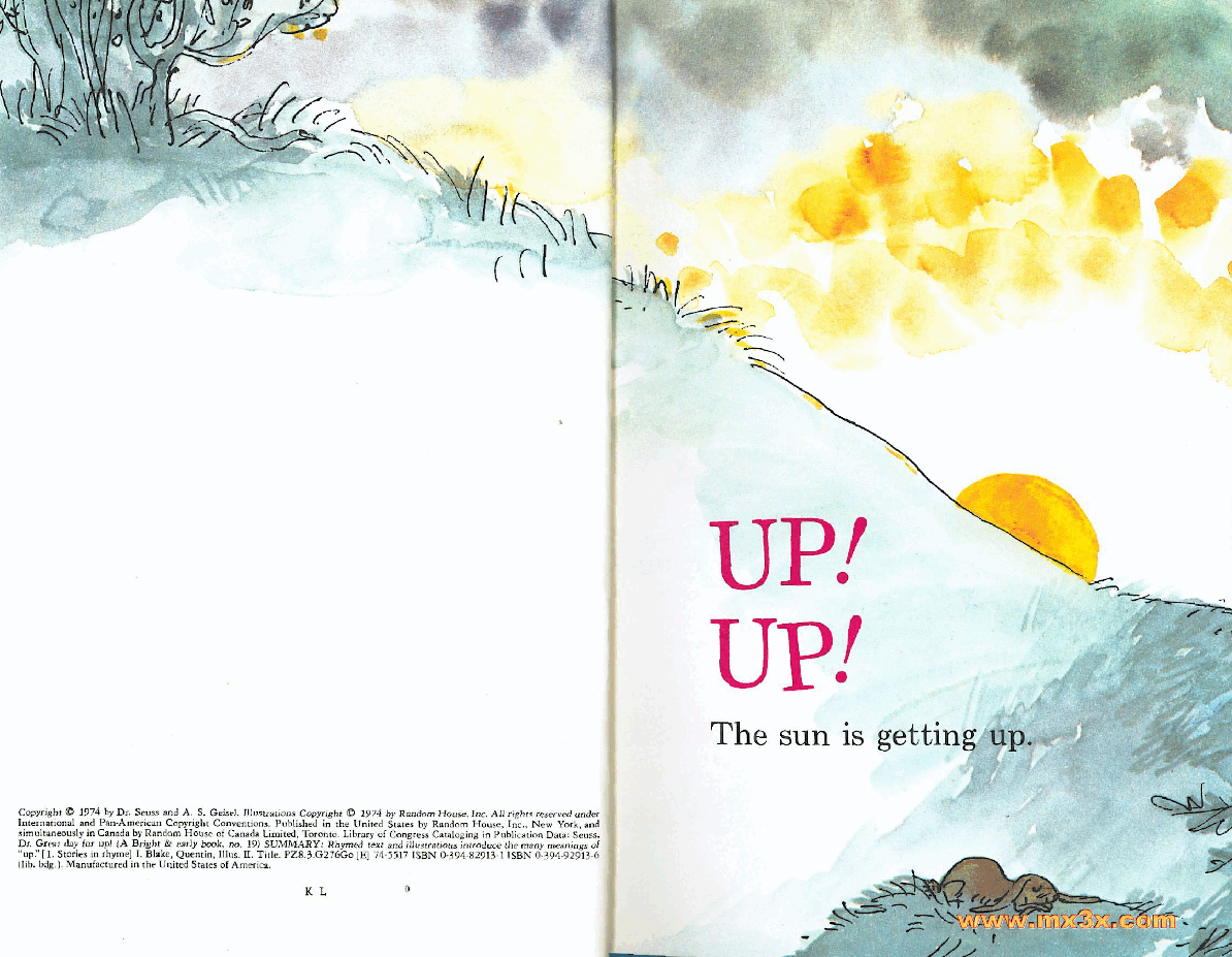 英语绘本16 Great Day for Up.pdf,第2页预览