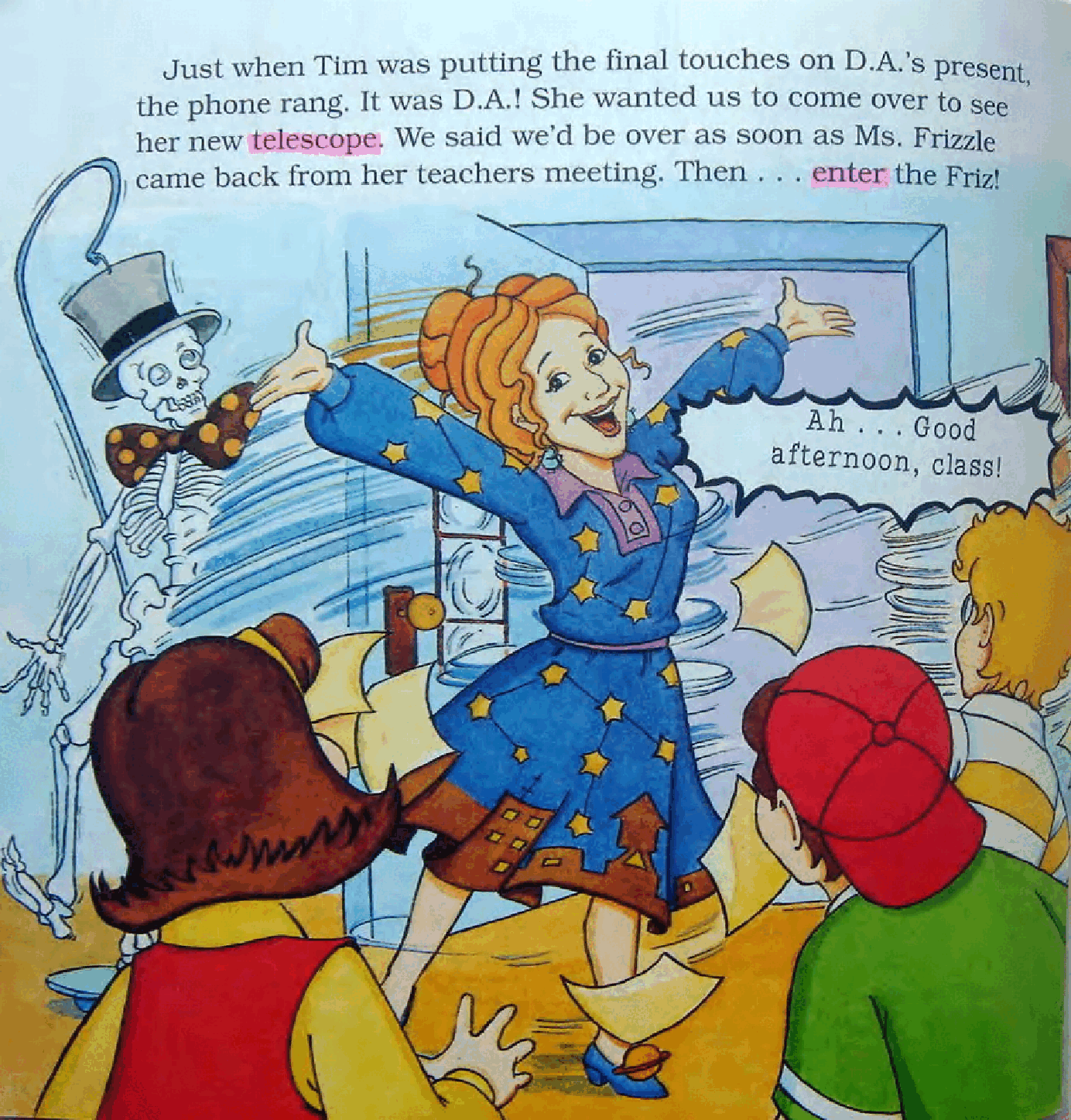 高清彩绘英文原版绘本The Magic School Bus - See Stars.pdf,第4页预览