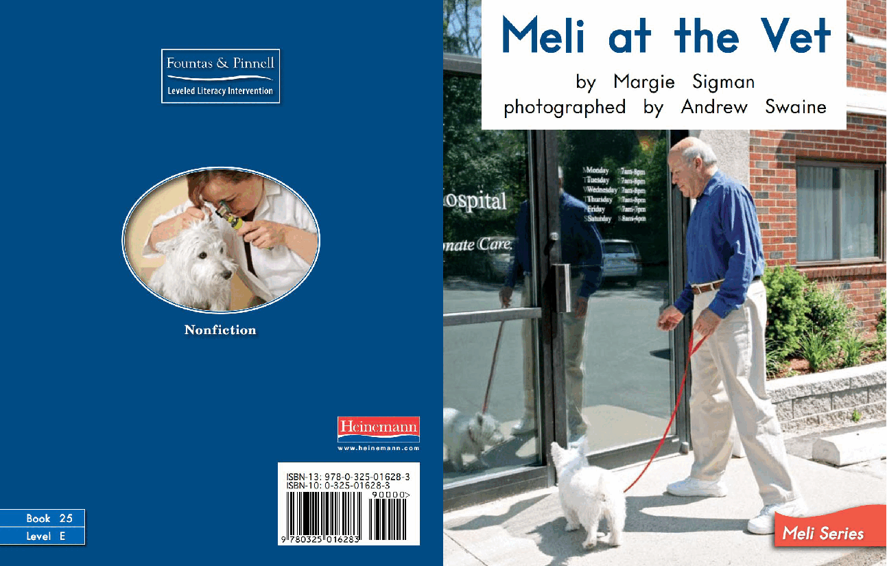 英国海尼曼G2级英语启蒙绘本25 Meli At The Vet.pdf,第1页预览