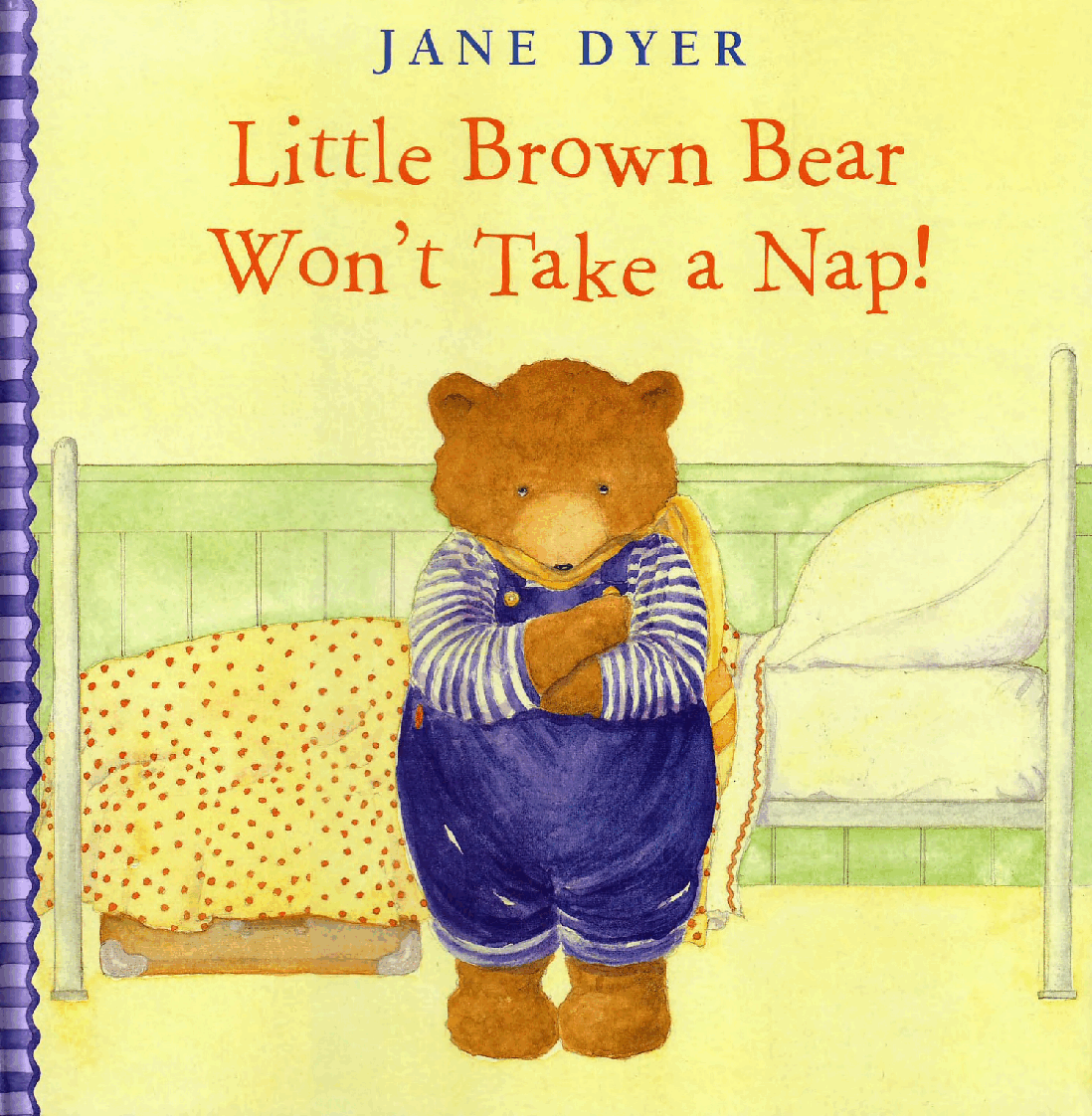 (4-5岁)国外早教机构推荐彩绘英文童书Little Brown Bear.pdf,第1页预览