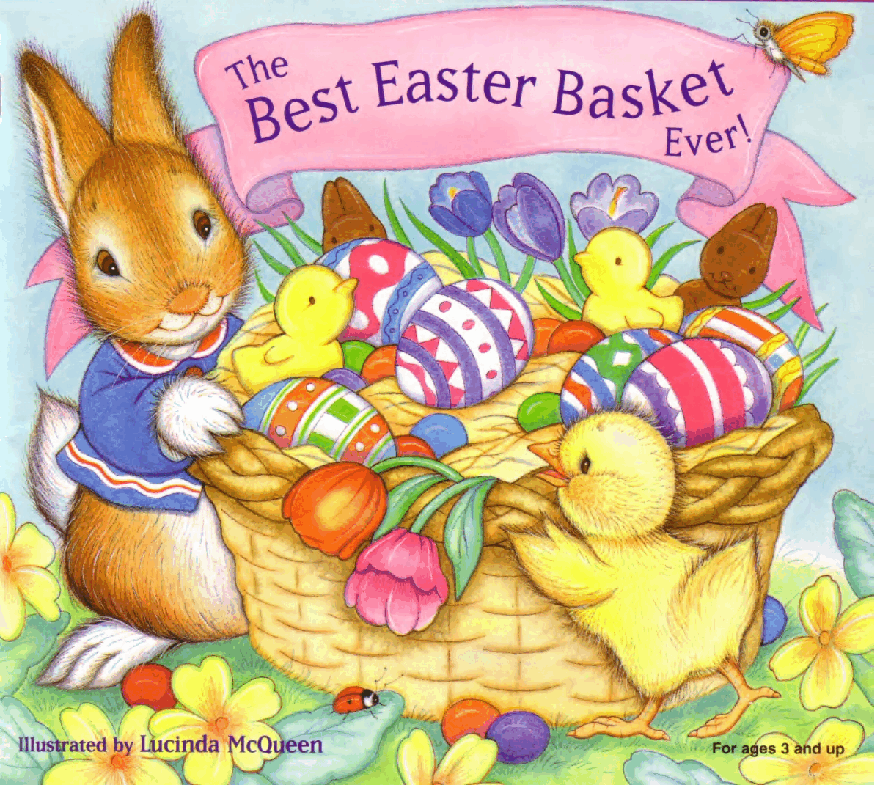 高清彩绘英文原版绘本The Best Easter Basket Ever.pdf,第1页预览
