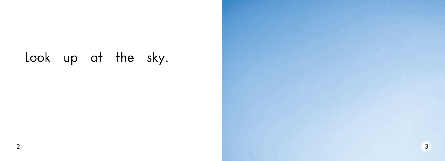 英国海尼曼G1级英语启蒙绘本36 The Sky.pdf,第4页预览