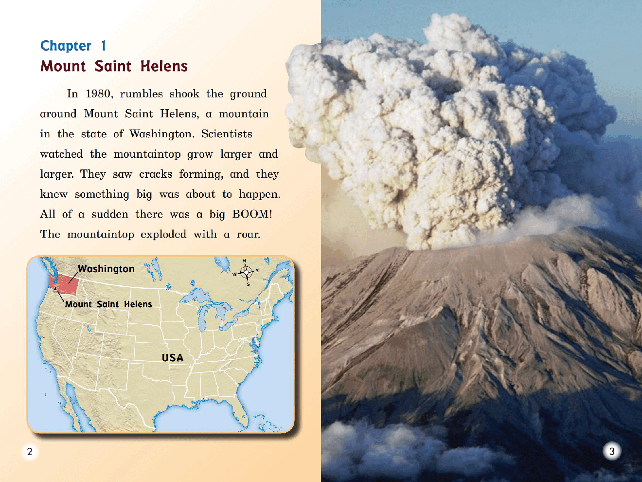 英国海尼曼G2级英语启蒙绘本115 All About Volcanoes.pdf,第4页预览