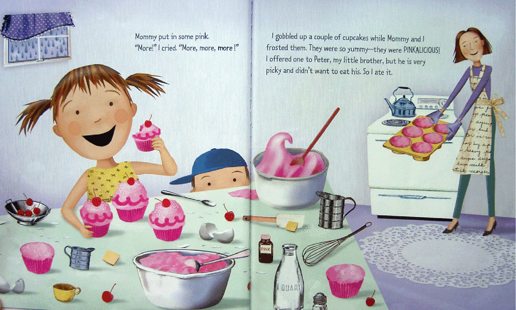 高清彩绘英文原版绘本Pinkalicious.pdf,第3页预览