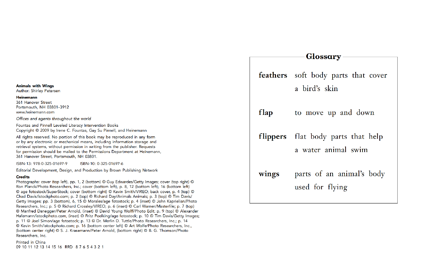 英国海尼曼G2级英语启蒙绘本120 Animals with Wings.pdf,第2页预览