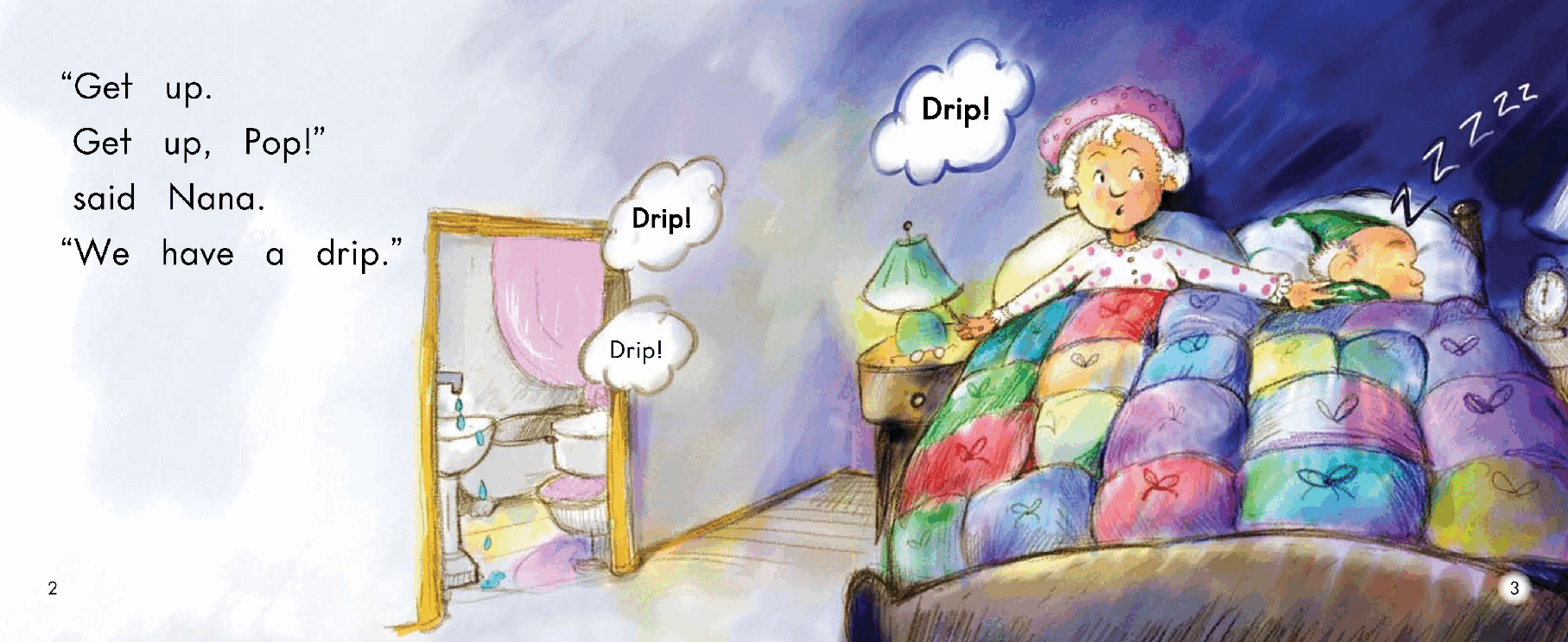 英国海尼曼G2级英语启蒙绘本11 The Drip.pdf,第4页预览