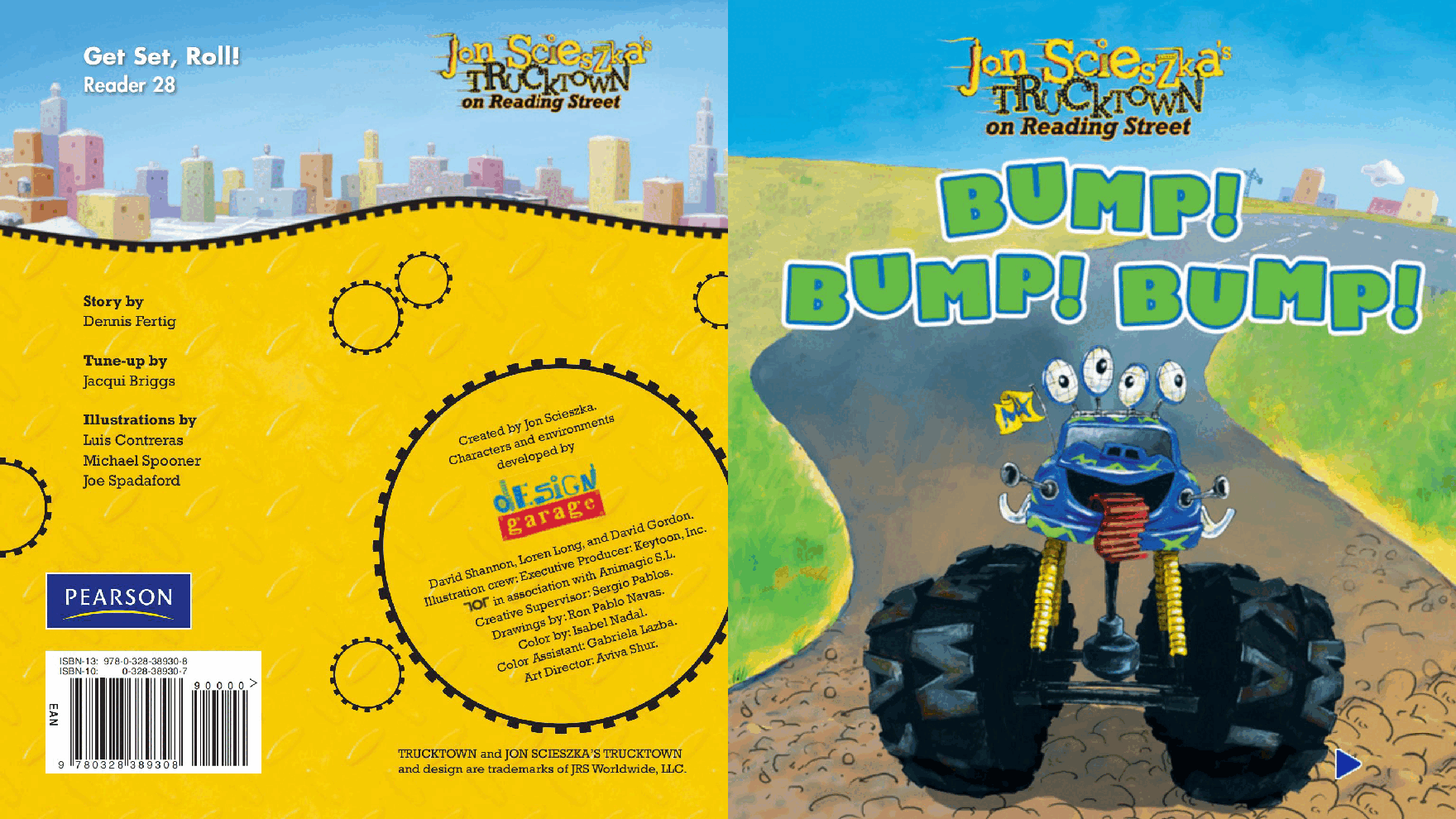 汽车镇的故事英语启蒙绘本28_Bump!.pdf,第1页预览