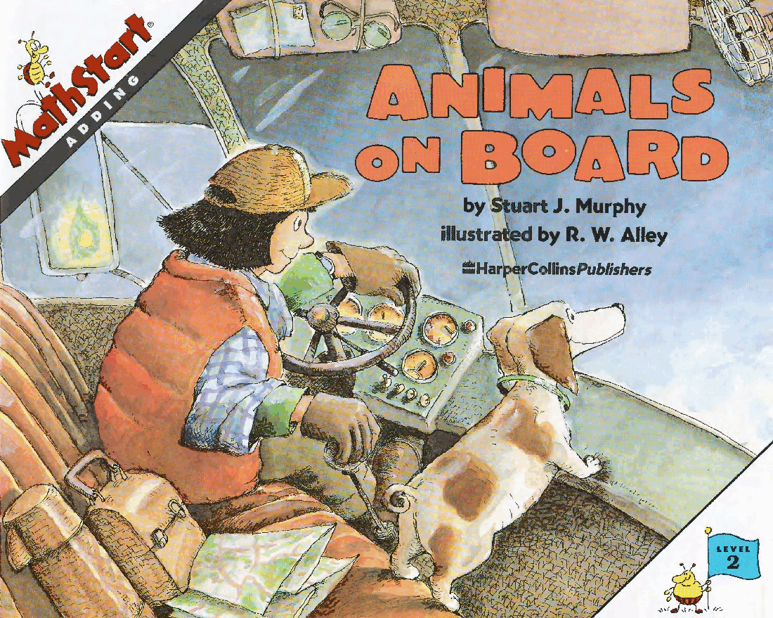 MathStart 低幼数学启蒙英文教材L2 01 Animals on Board.pdf,第3页预览