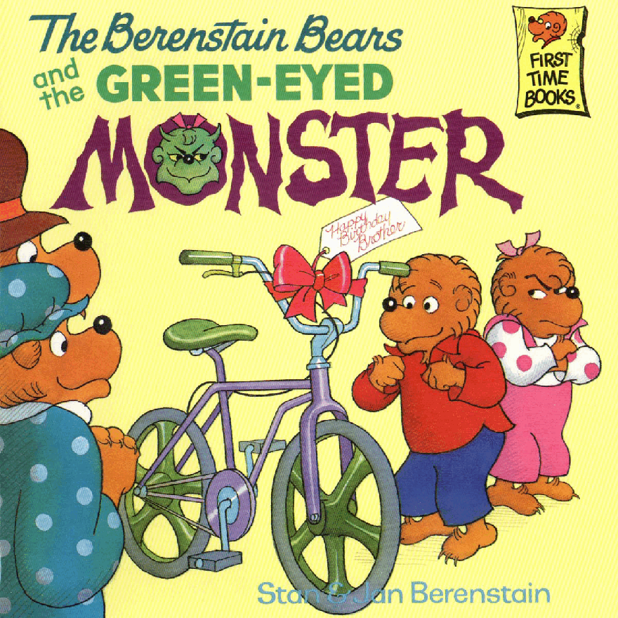 72本贝贝熊早教英文绘本之Berenstain_Bears_and_the_Green-Eyed_Monster.pdf,第1页预览