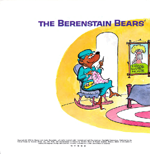 72本贝贝熊早教英文绘本之Berenstain_Bears_Nursery_Tales.pdf，第3页预览