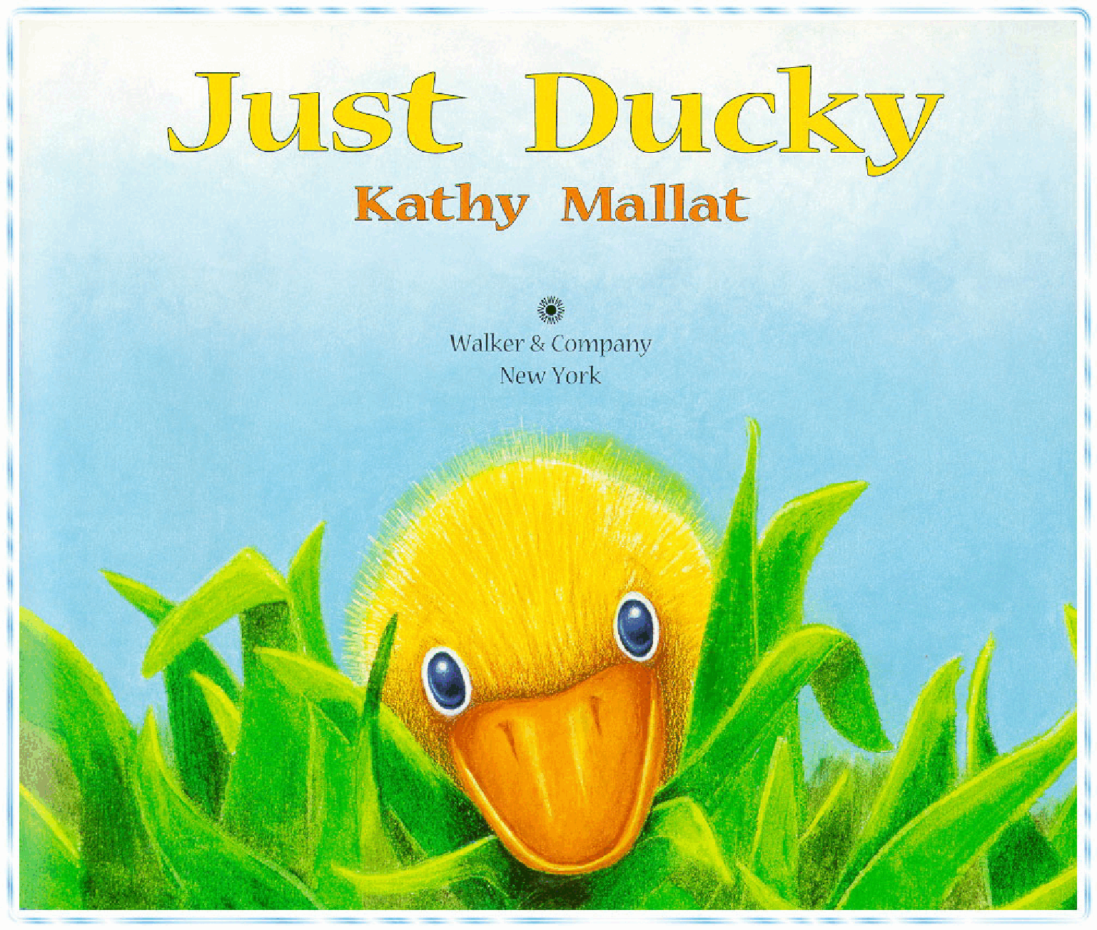 高清彩绘英文原版绘本Just Ducky.pdf，第3页预览