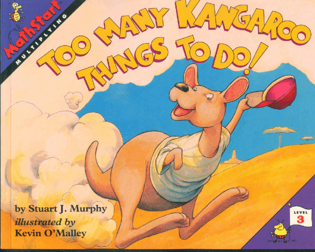 MathStart 低幼数学启蒙英文教材L3 20 Too Many Kangaroo Things To Do.pdf,第1页预览