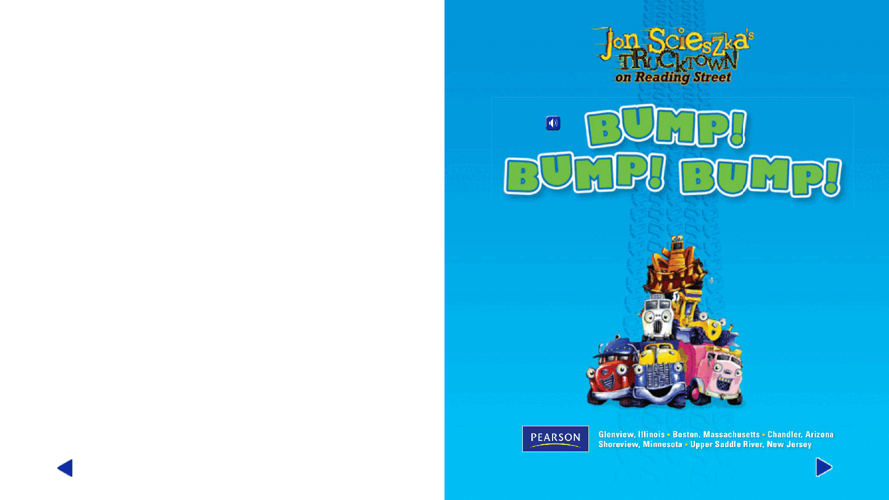 汽车镇的故事英语启蒙绘本28_Bump!.pdf,第2页预览