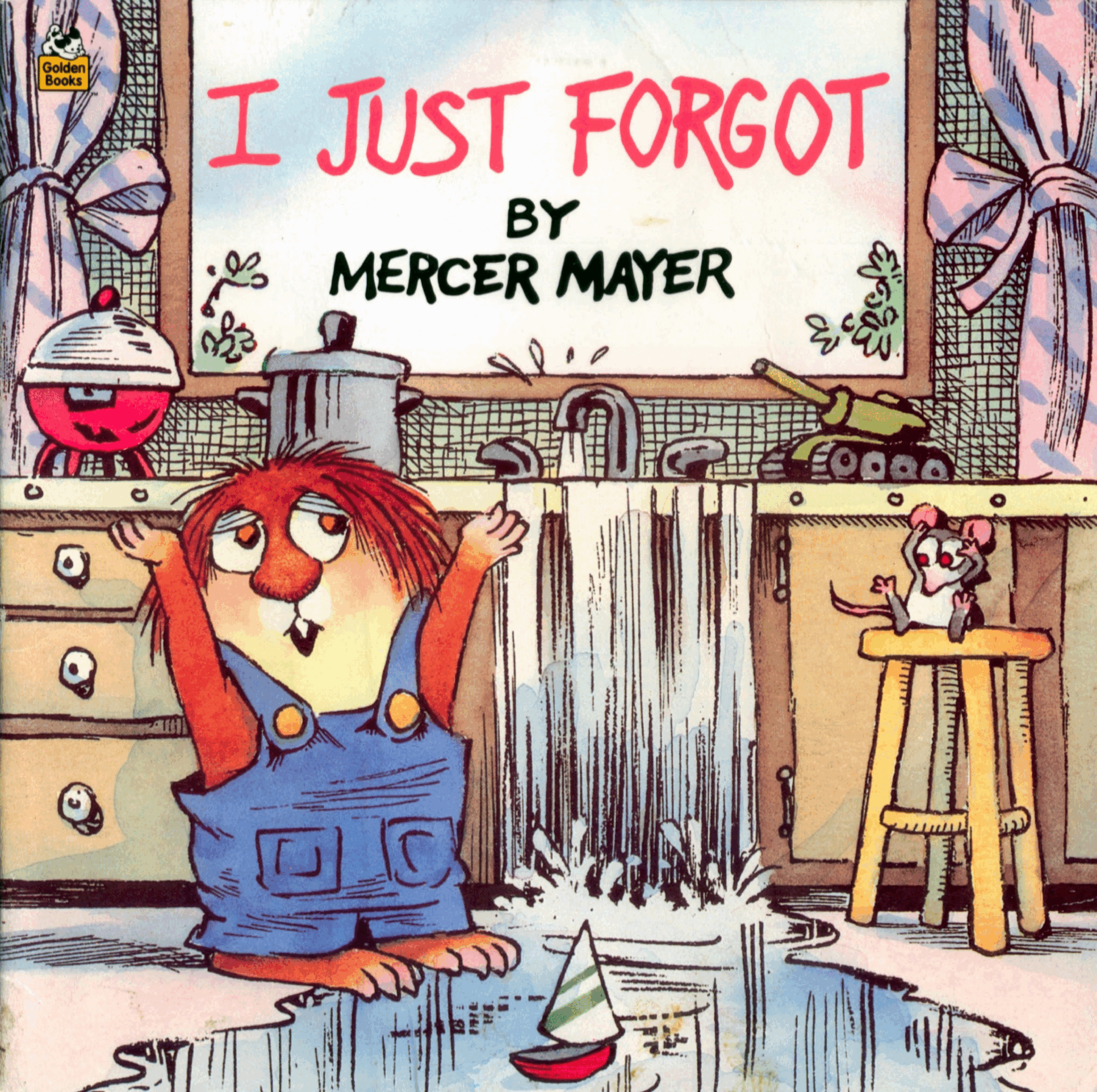 英语绘本小毛人I Just Forgot.pdf,第1页预览