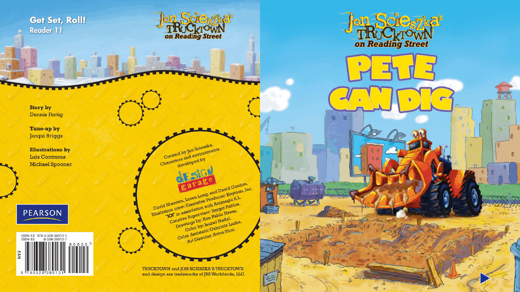 汽车镇的故事英语启蒙绘本11_Pete_Can_Dig.pdf,第1页预览