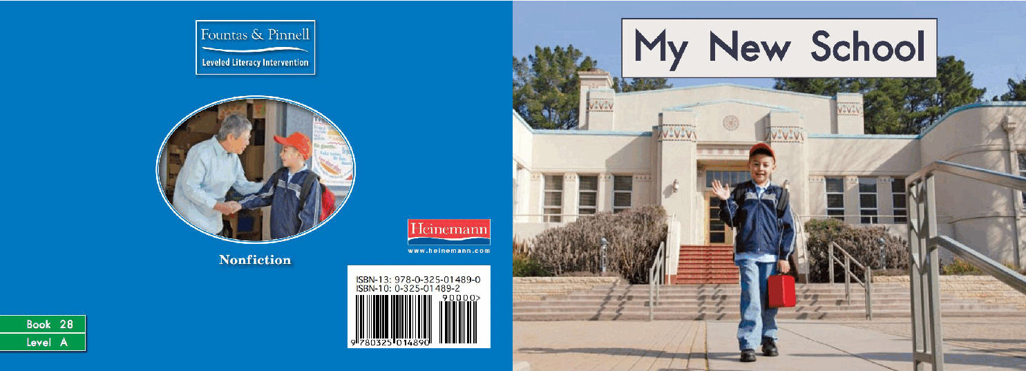 英国海尼曼G1级英语启蒙绘本28 My New School.pdf,第1页预览