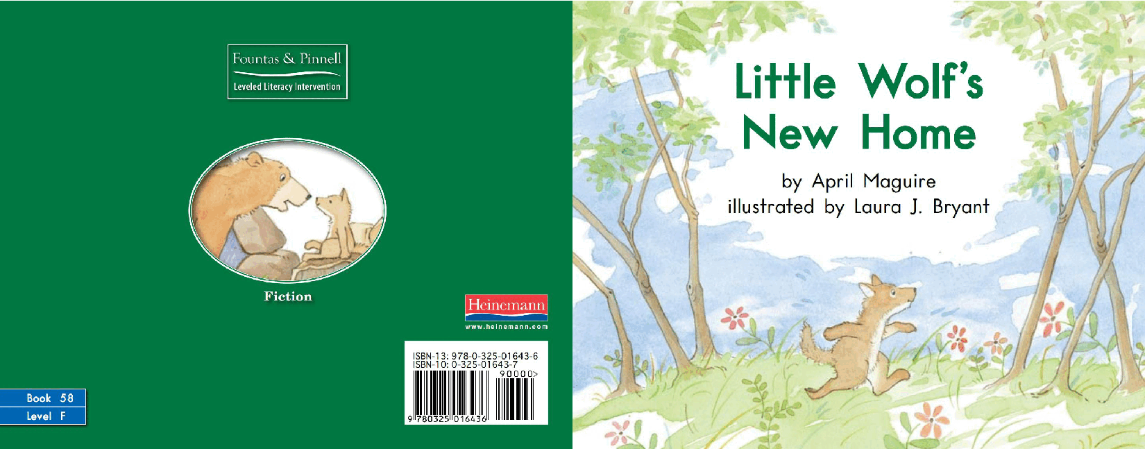 英国海尼曼G2级英语启蒙绘本58 Little Wolf's New Home.pdf,第1页预览