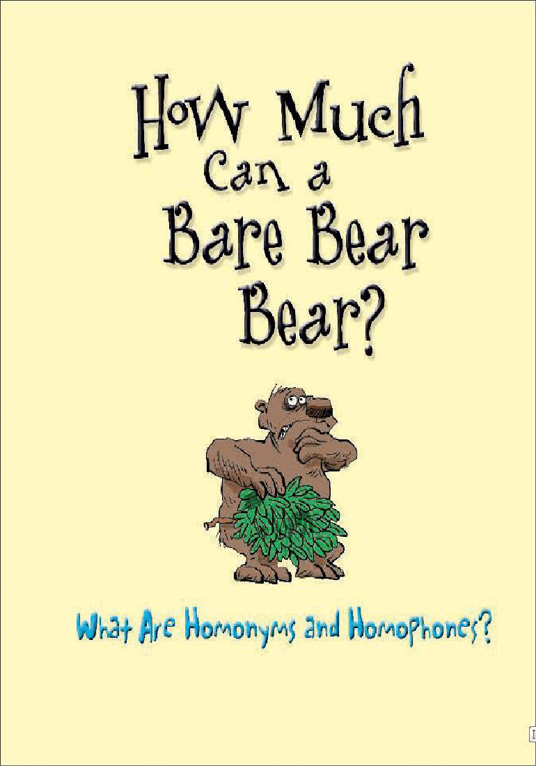 高清彩绘英文原版绘本How Much Can a Bear Bear.pdf,第3页预览