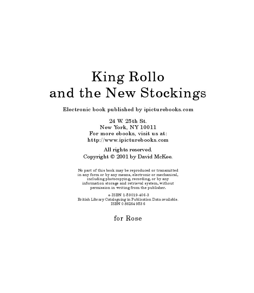 高清彩绘英文原版绘本King Rollo and the New Stockings.pdf,第2页预览