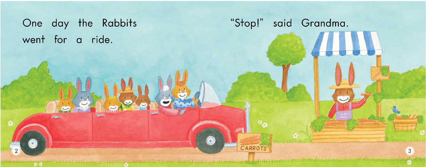 英国海尼曼G1级英语启蒙绘本65 Bunny And The Monster.pdf,第4页预览