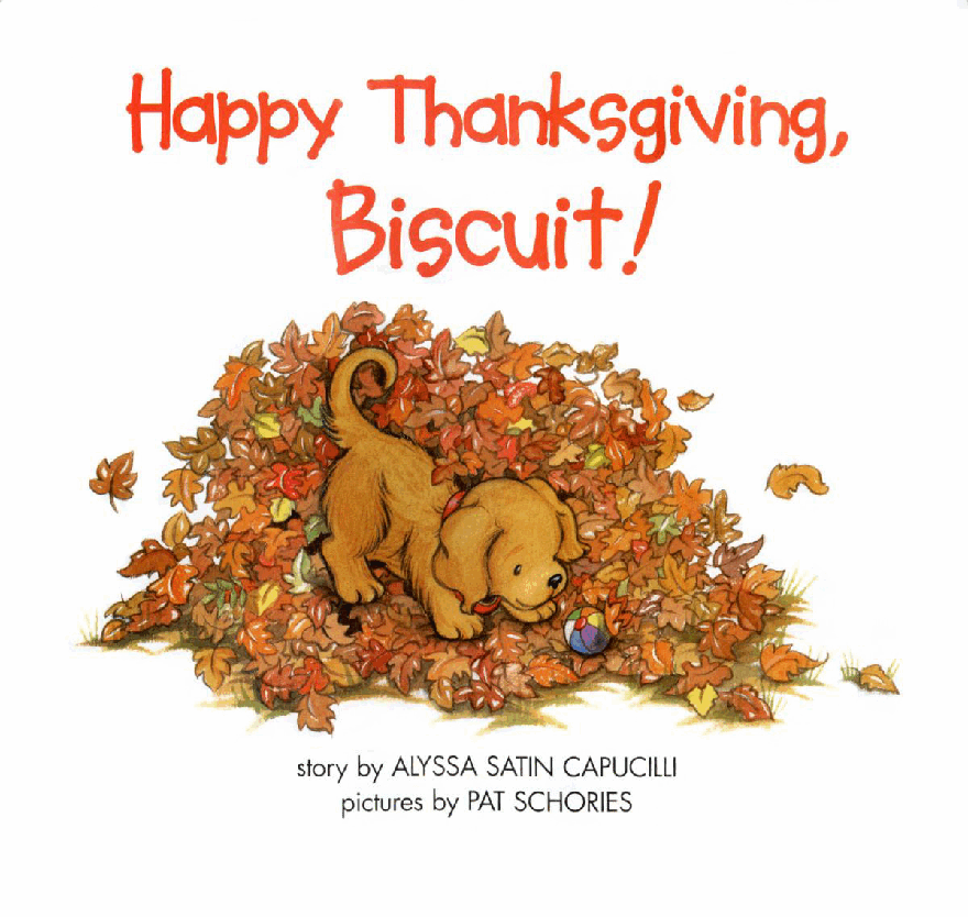 高清彩绘英文原版绘本Happy Thanksgiving, Biscuit.pdf,第2页预览
