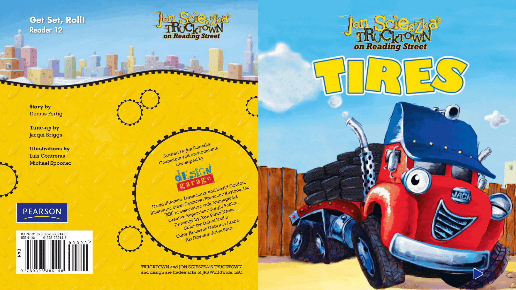汽车镇的故事英语启蒙绘本12_Tires.pdf,第1页预览