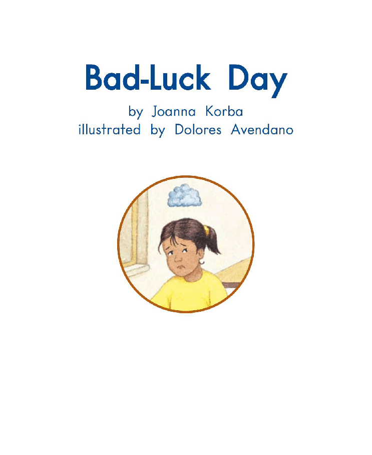 英国海尼曼G1级英语启蒙绘本109 BadLuck Day.pdf,第3页预览